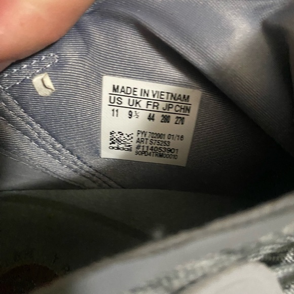 Adidas Tubular Defiant Core Grey Athletic Sneakers Tennis Shoes - Picture 3 of 4